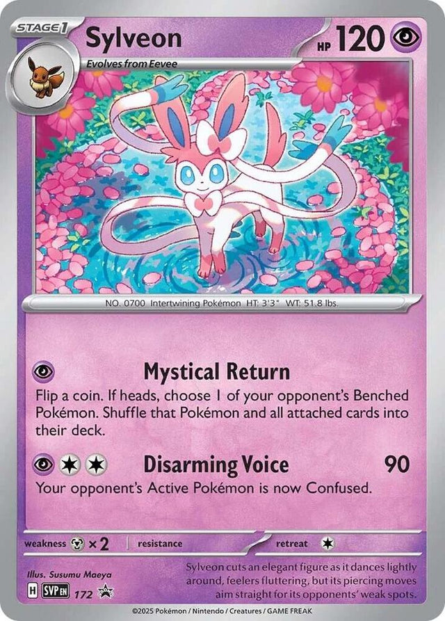 Sylveon (Cosmos Holo) 172 - Pokemon TCG Scarlet & Violet Promos card