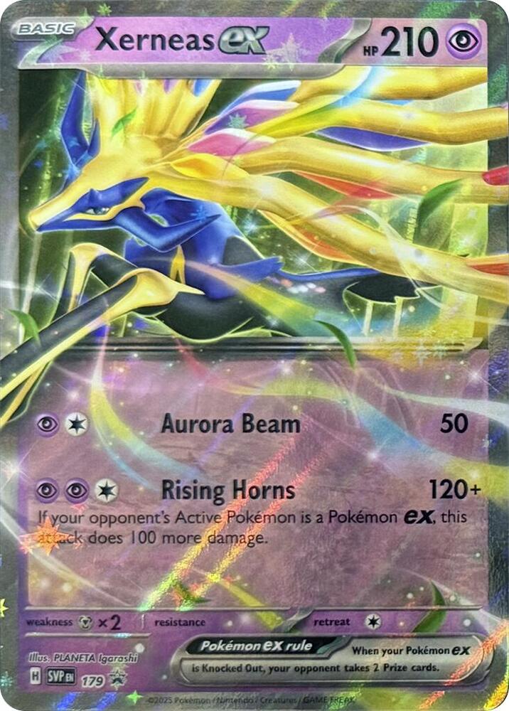 Xerneas ex 179 - Pokemon TCG Scarlet & Violet Promos card