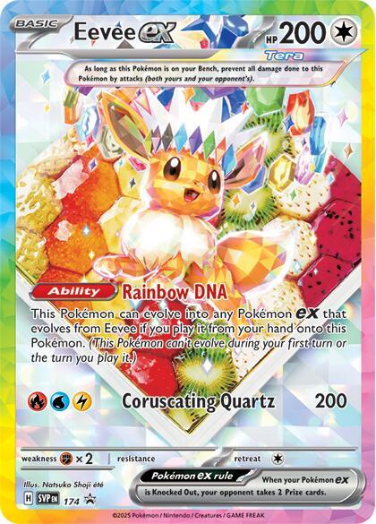 Eevee ex 174 - Pokemon TCG Scarlet & Violet Promos card