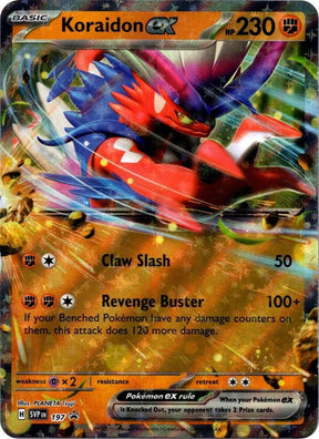 Koraidon ex 197 - Pokemon TCG Scarlet & Violet Promos card