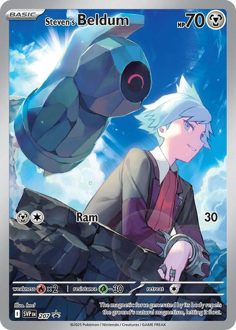 Steven's Beldum 207 - Pokemon TCG Scarlet & Violet Promos card