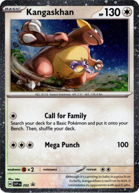 Kangaskhan (Cosmos Holo) 202 - Pokemon TCG Scarlet & Violet Promos card