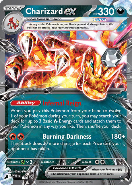 Charizard ex 196 - Pokemon TCG Scarlet & Violet Promos card