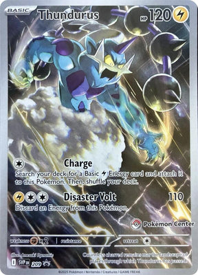 Thundurus (Pokemon Center Exclusive) 209 - Pokemon TCG Scarlet & Violet Promos card