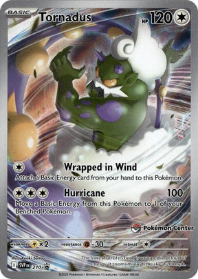 Tornadus (Pokemon Center Exclusive) 210 - Pokemon TCG Scarlet & Violet Promos card
