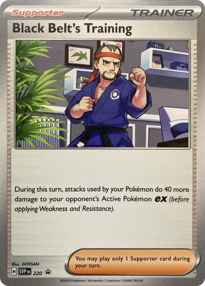 Black Belt's Training 220 - Pokemon TCG Scarlet & Violet Promos card
