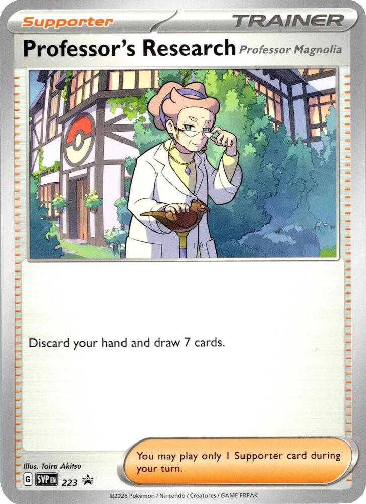 Professor's Research [Professor Magnolia] 223 - Pokemon TCG Scarlet & Violet Promos card