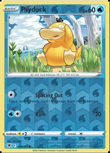 Psyduck 028/189, Astral Radiance, Reverse Holo finish, representative matte composite