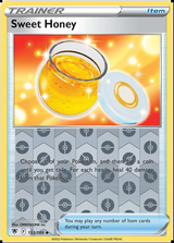 Sweet Honey 153/189, Astral Radiance, Reverse Holo finish, representative matte composite