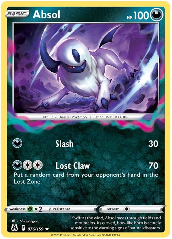 pokemon absol card Absol