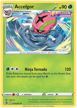 Accelgor Fusion Strike Pokemon Card Singles 014/264
