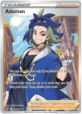 Adaman Astral Radiance Pokemon Card Singles 181/189