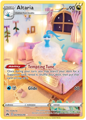 Altaria Crown Zenith Galarian Gallery Pokemon Card Single