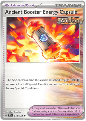 Ancient Booster Energy Capsule Temporal Forces Pokemon Single 140/162