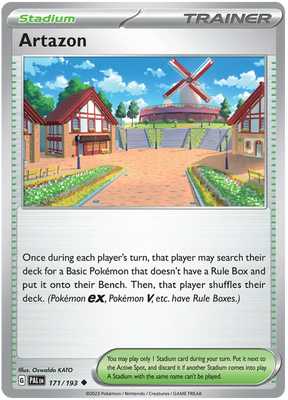 Artazon Paldea Evolved Single Pokemon Card