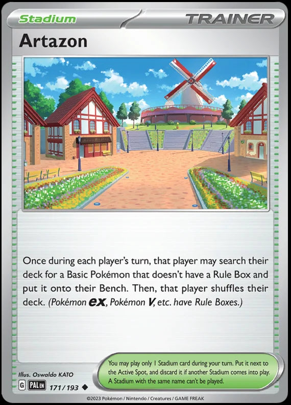 Artazon Paldea Evolved Single Pokemon Card