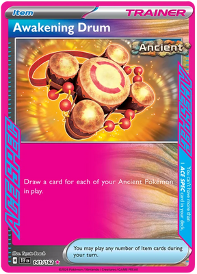 Awakening Drum Temporal Forces Pokemon Single 141/162