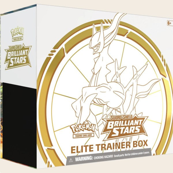 Brilliant Stars Elite Trainer Box Featuring Arceus (SWSH9)