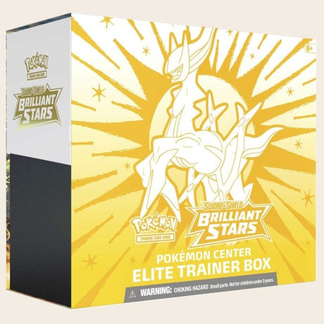 Pokemon Center Elite Trainer Box Featuring Arceus (SWSH9)