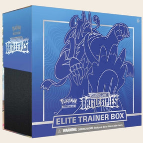 Pokémon Battle Styles Elite Trainer Box featuring Rapid Strike Urshifu