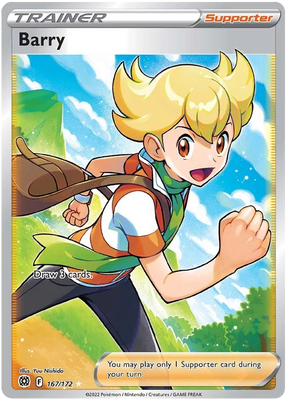 Barry Brilliant Stars Pokemon Card Singles 167/172