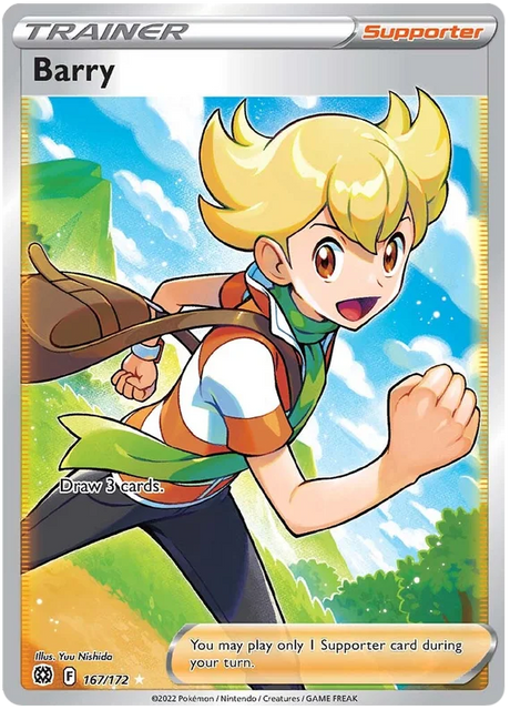 Barry Brilliant Stars Pokemon Card Singles 167/172