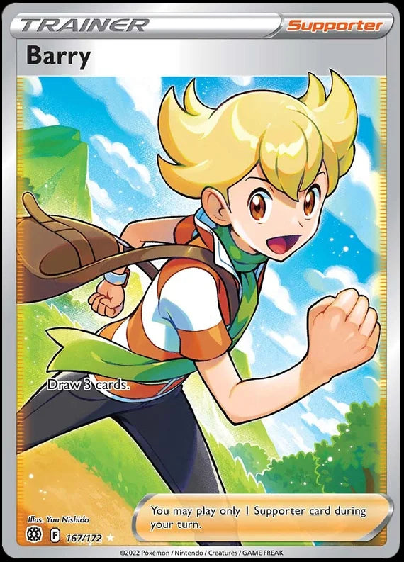 Barry Brilliant Stars Pokemon Card Singles 167/172