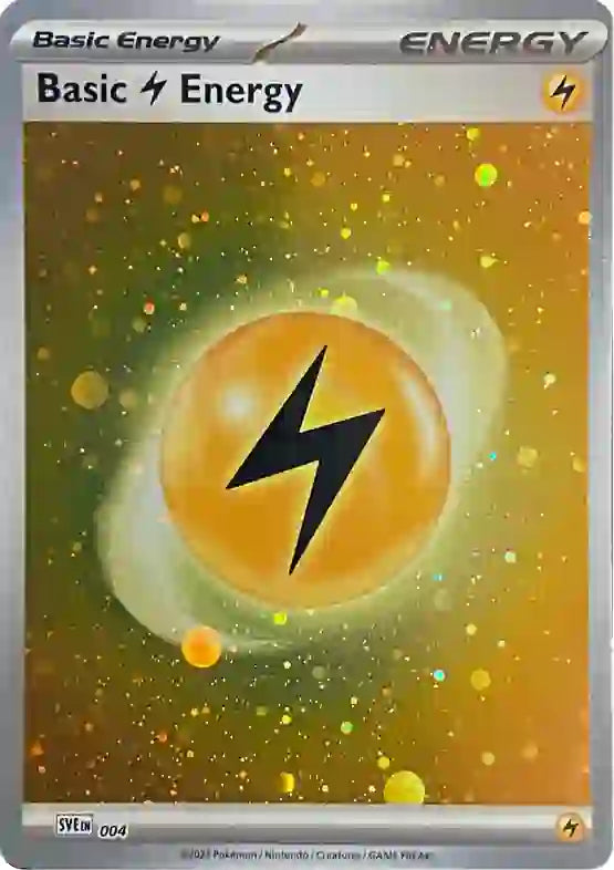 Basic Lightning Energy  Cosmos Holo 151 Single Pokemon Card