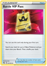 Battle VIP Pass Fusion Strike Pokemon Card Singles 225/264