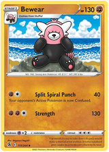 Bewear Fusion Strike Pokemon Card Singles 151/264