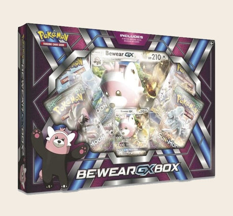 Bewear GX Box – sealed Pokémon TCG product with foil promo and booster packs