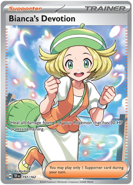 Bianca's Devotion Temporal Forces Pokemon Single 197/162