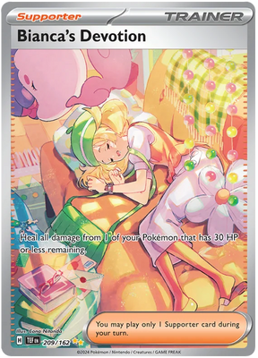 Bianca's Devotion Temporal Forces Pokemon Single 209/162
