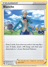 Blanche Pokemon GO Card Singles 064/078