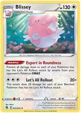 Blissey Fusion Strike Pokemon Card Singles 203/264