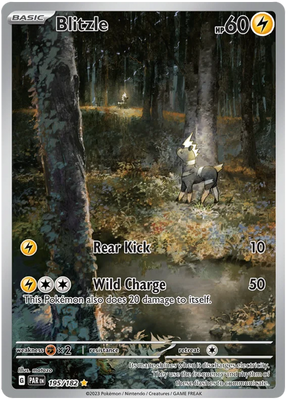 Blitzle Illustration Rare Paradox Rift Single Pokemon Card 195/182