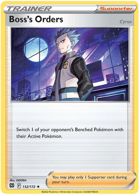 Boss's Orders Brilliant Stars Pokemon Card Singles 132/172
