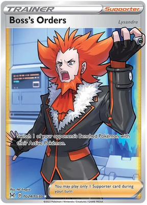 Boss's Orders Lost Origin Trainer Gallery Pokemon Single Card TG24/TG30
