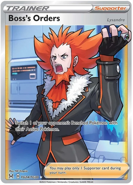 Boss's Orders Lost Origin Trainer Gallery Pokemon Single Card TG24/TG30