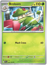 Breloom Scarlet & Violet Base Set Pokemon Card Single