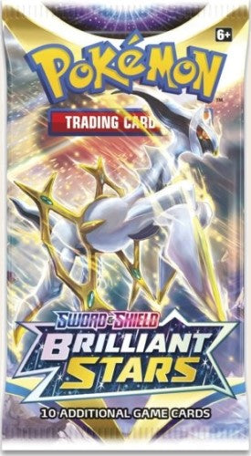Pokemon Brilliant Stars Booster Pack Arceus