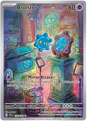 Bronzor Temporal Forces Pokemon Single 170/162
