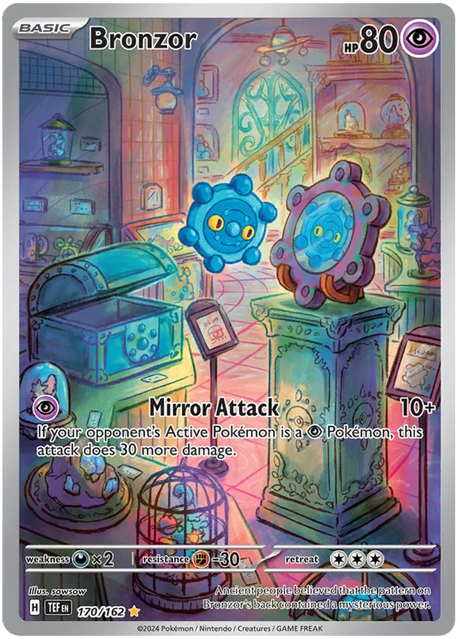 Bronzor Temporal Forces Pokemon Single 170/162