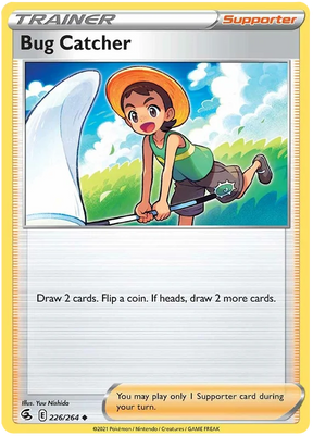 Bug Catcher Fusion Strike Pokemon Card Singles 226/264