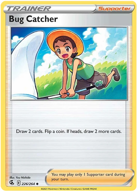 Bug Catcher Fusion Strike Pokemon Card Singles 226/264
