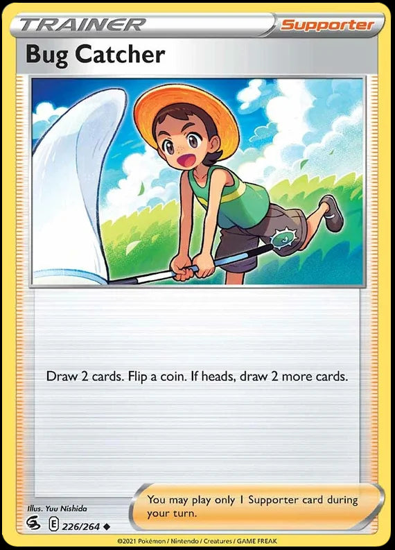 Bug Catcher Fusion Strike Pokemon Card Singles 226/264