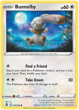 Bunnelby Fusion Strike Pokemon Card Singles 214/264