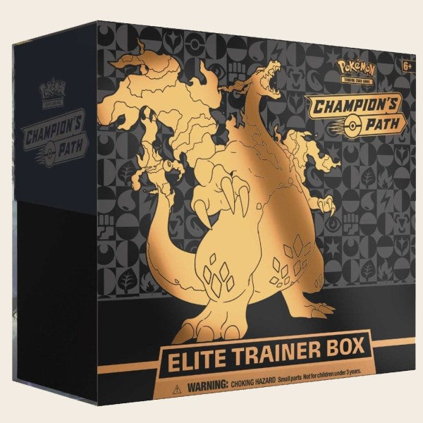 Pokemon Champion's Path Elite Trainer Box Featuring Charizard (SWSH3.5)