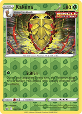 Kakuna 002/198, Chilling Reign, Reverse Holo finish, representative matte composite