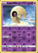 Lunatone 062/159, Crown Zenith, Reverse Holo finish, representative matte composite